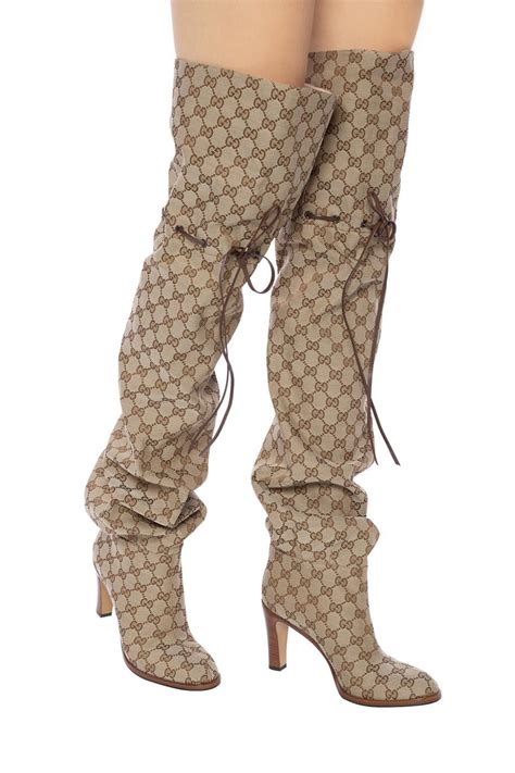 gucci brogue boot|gucci monogram thigh high boots.